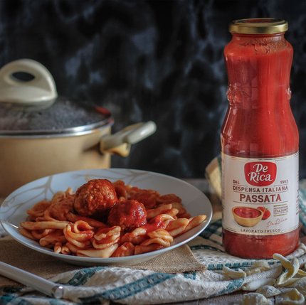 Orecchiette con ragù di polpette