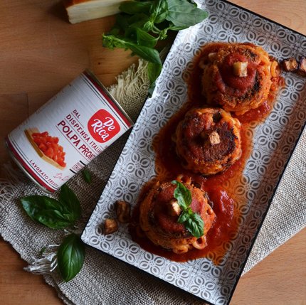 Mini Timballi di Anelletti Siciliani