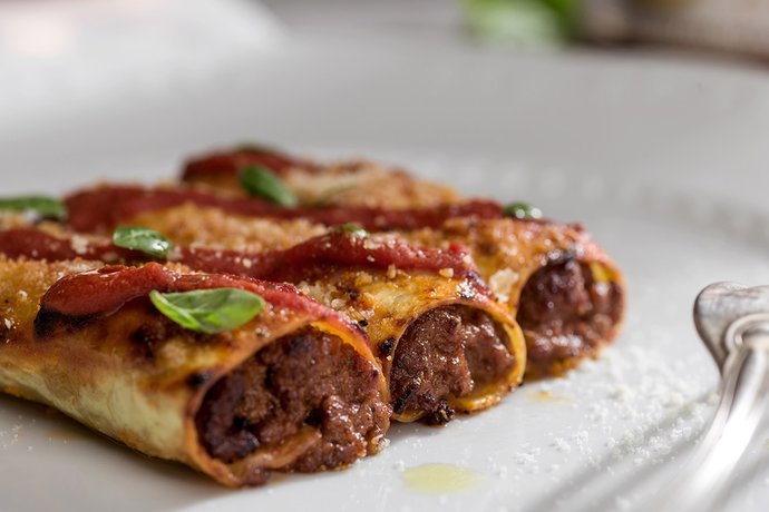 Cannelloni di carne alla ciociara