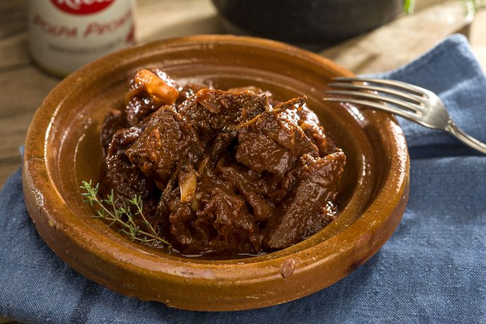 Spezzatino di cinghiale al pomodoro