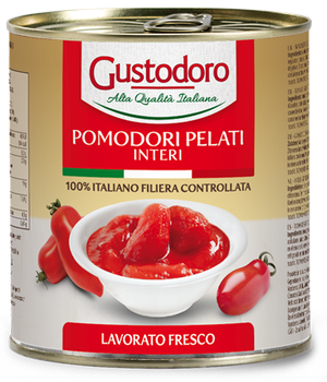 Pomodori pelati interi: filiera controllata