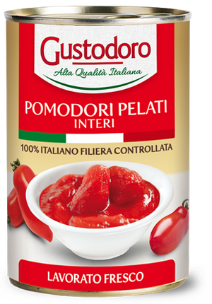 Pomodori pelati interi: filiera controllata