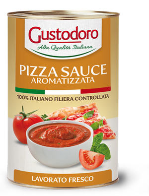 Pizza sauce aromatizzata: 100% passata italiana