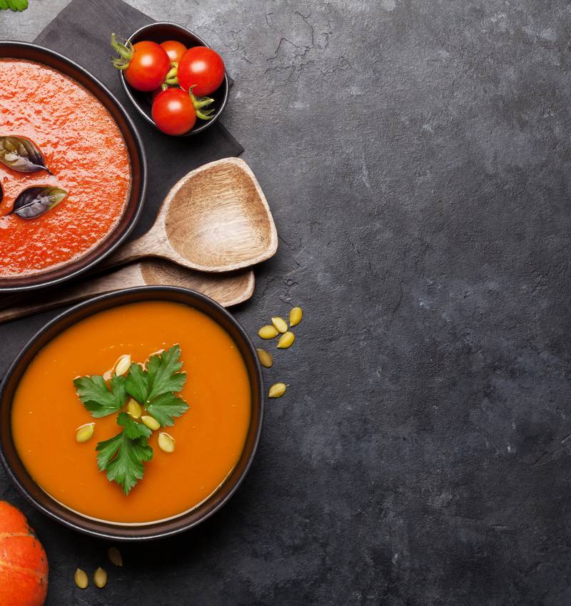 Herbst in grüner Variante: Tomaten und saisonales Gemüse in der vegetarischen Küche