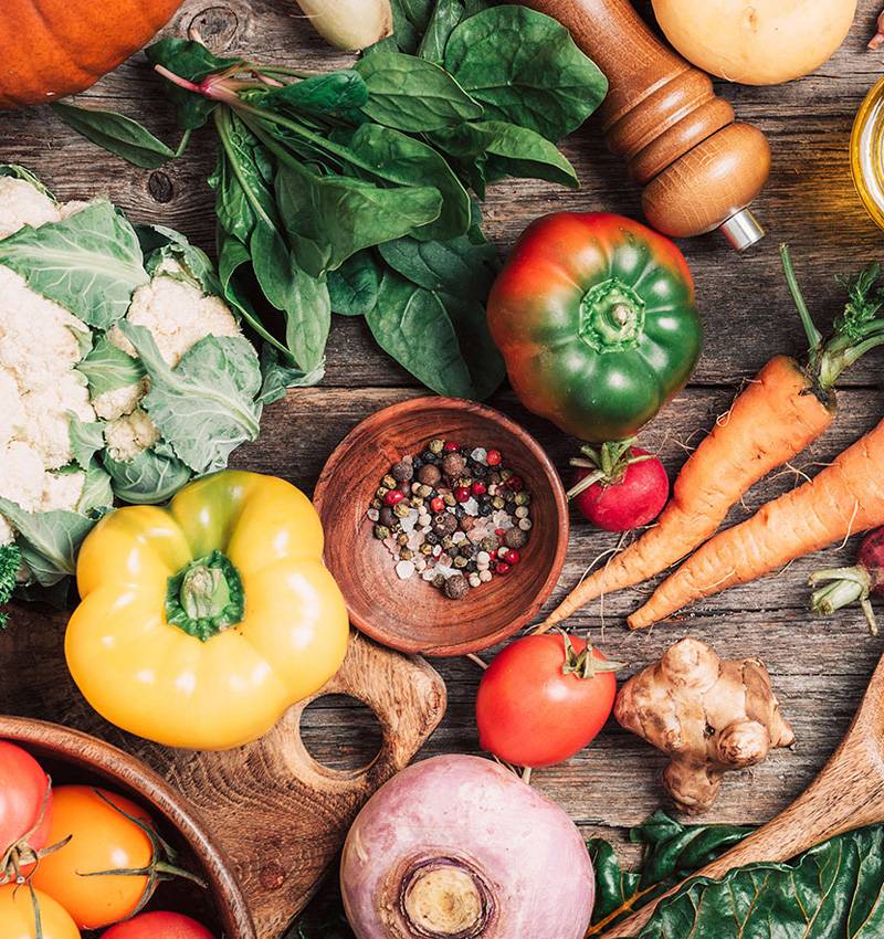 Pomìで秋の料理