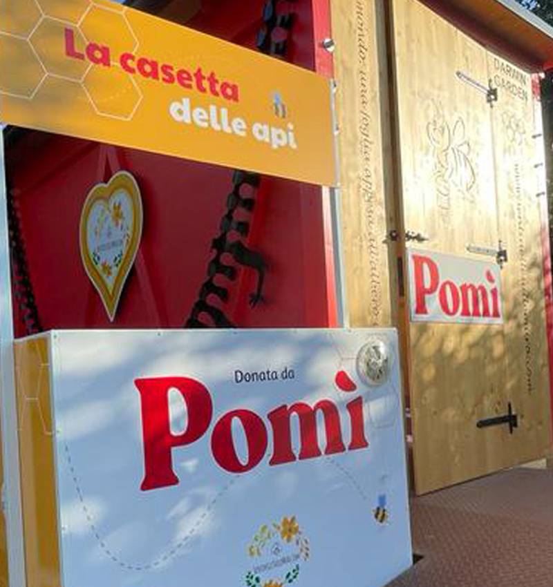 Pomì dona la Casetta delle Api per promuovere biodiversità, divulgazione e inclusione