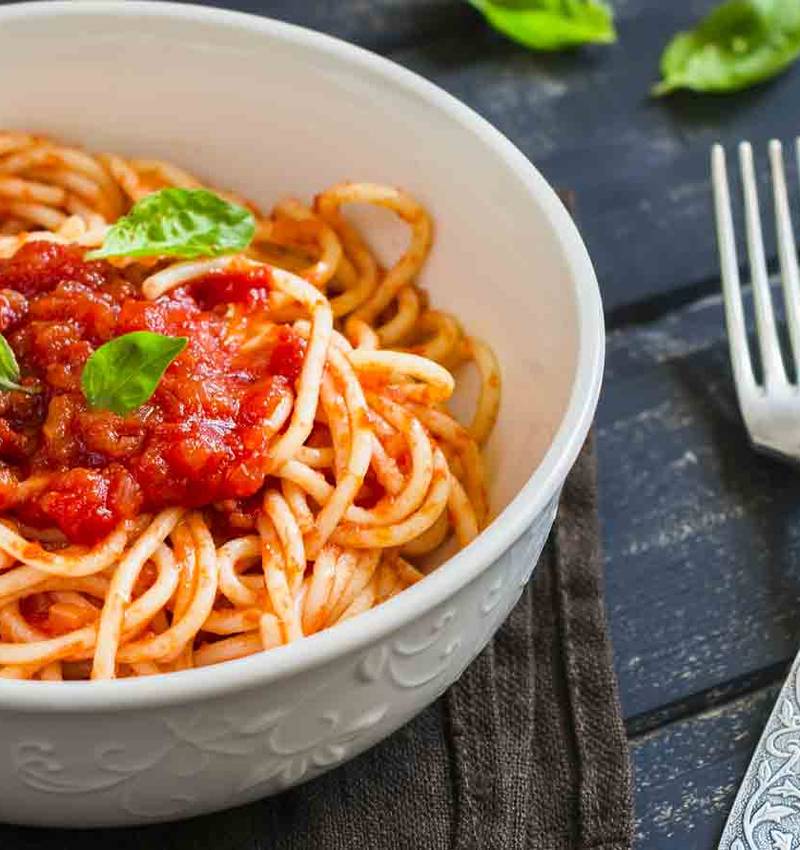 Millennials and Designers love pasta… with tomato sauce