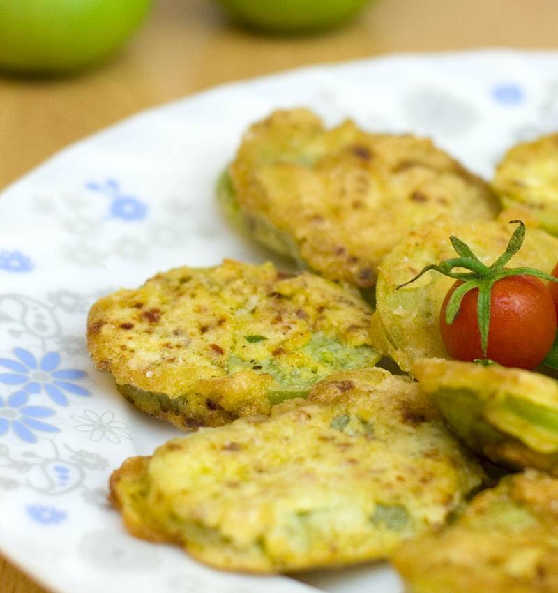 Fried green tomatoes
