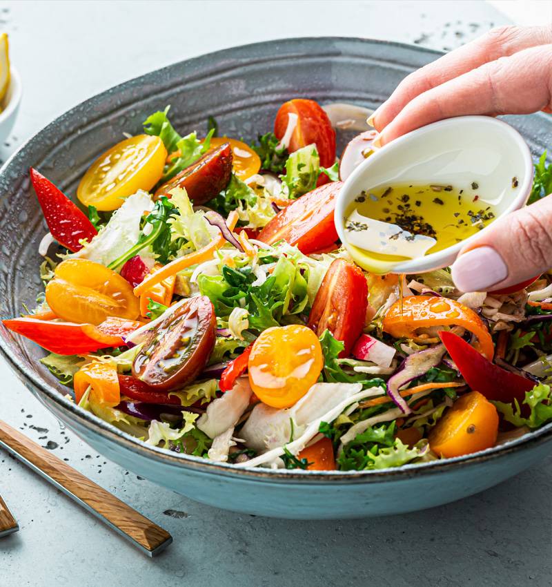 صلصة السلطة: احتفل بالربيع مع الطماطم الخفيفة