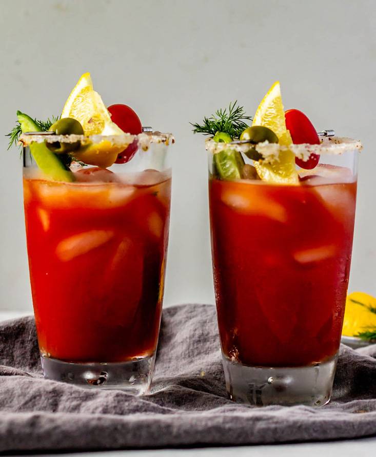 A Simple Spicy Bloody Mary