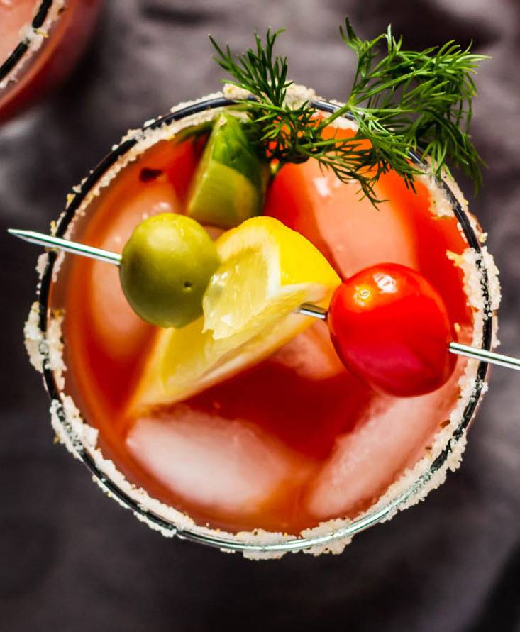 A Simple Spicy Bloody Mary