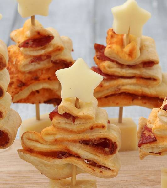 Alberelli di pasta sfoglia