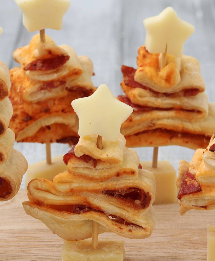 Alberelli di pasta sfoglia