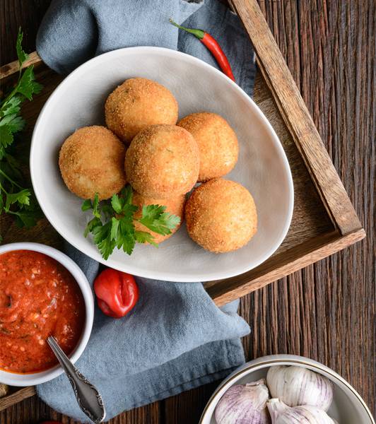 Sicilian Rice Balls