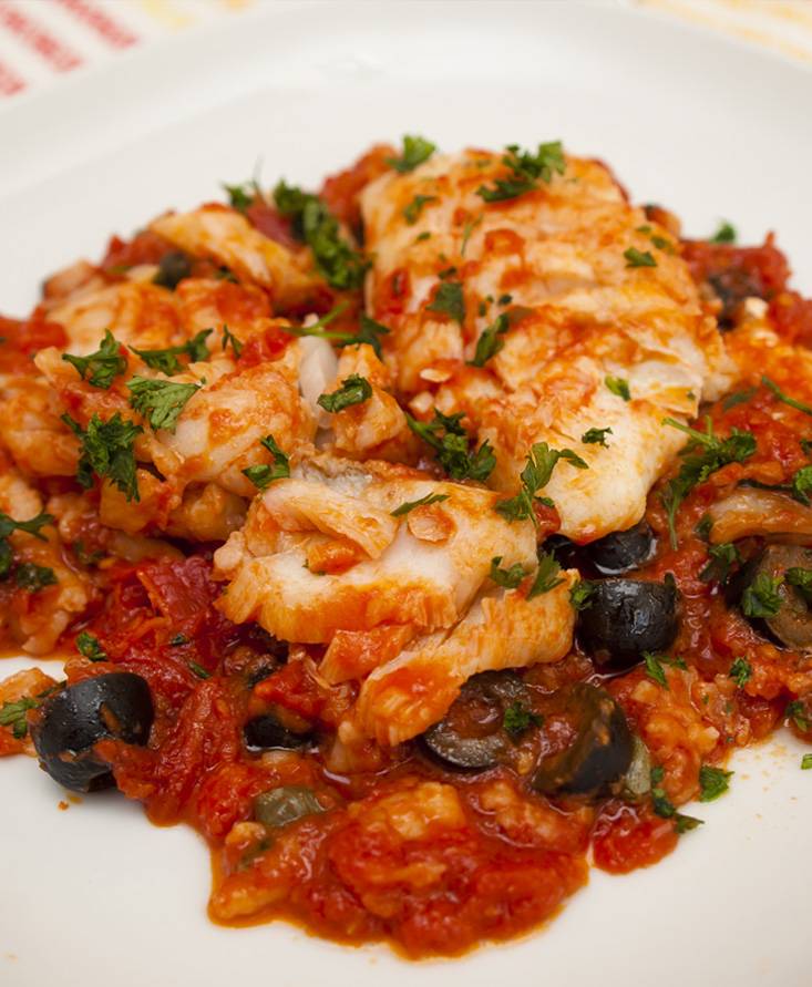 Baccalà alla napoletana senza glutine