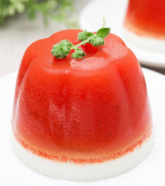 Bavarese al pomodoro