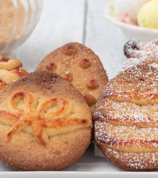 Biscotti uova di pasqua