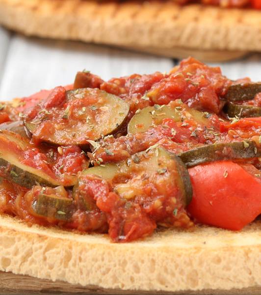 Bruschettone alle verdure