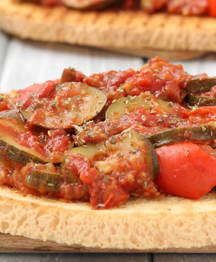 Bruschettone alle verdure
