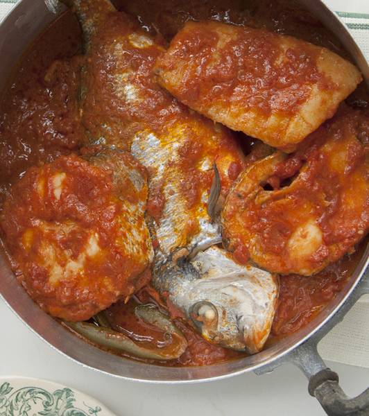 Caciucco livornese all’ebraica