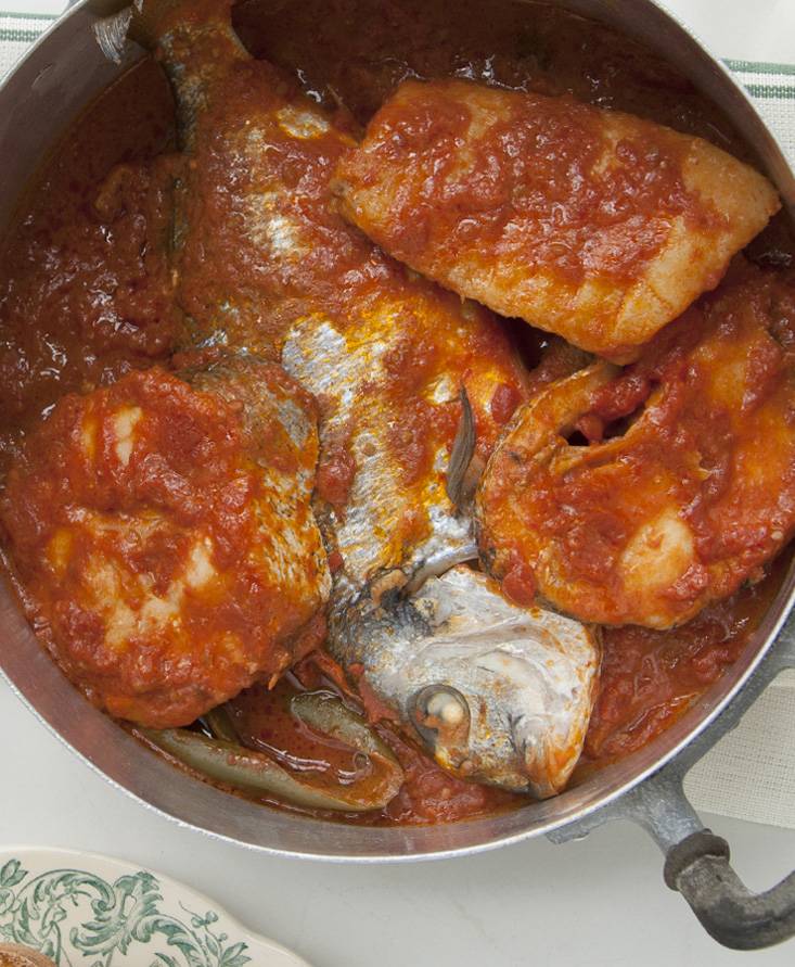 Caciucco livornese all’ebraica