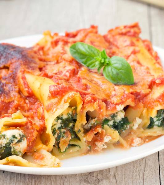 Cannelloni ricotta e spinaci