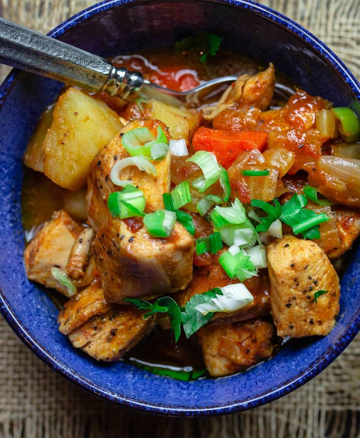 Slow Cooker Chicken Stew