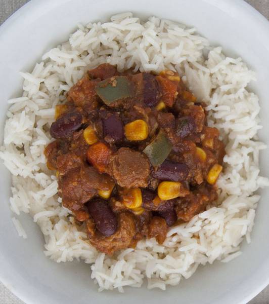 Chili sin carne