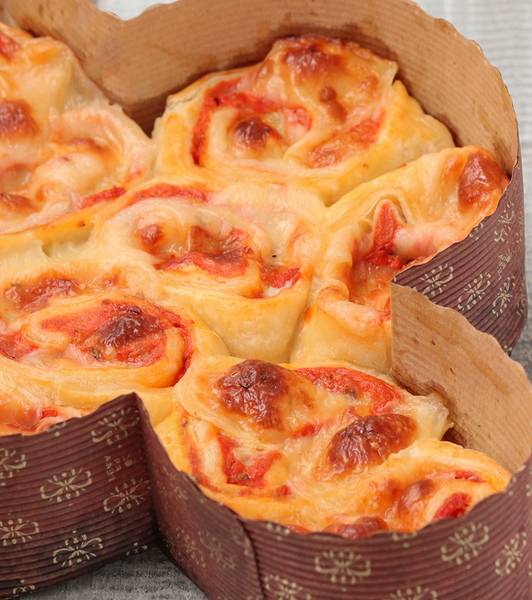 Colomba di girelle alla pizza
