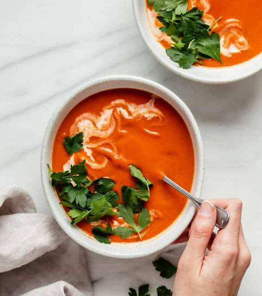 Creamy Vegan Tomato Soup