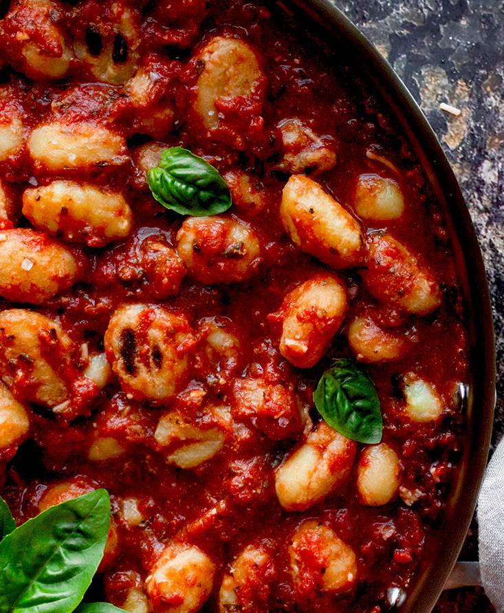 Creamy Tomato Basil Gnocchi