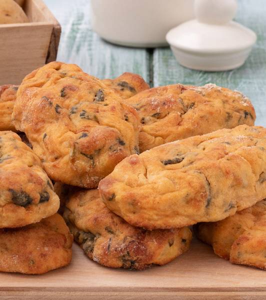 Crocchette di patate e spinaci