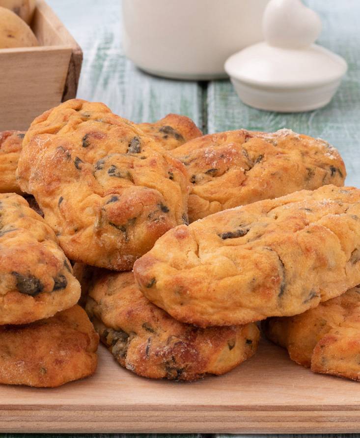 Crocchette di patate e spinaci