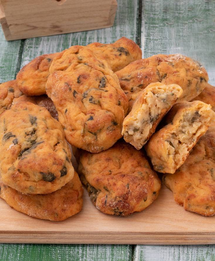 Crocchette di patate e spinaci