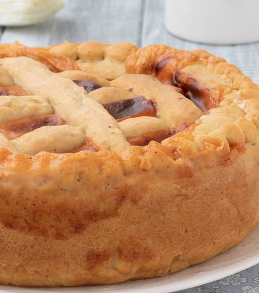 Crostata salata ai finocchi