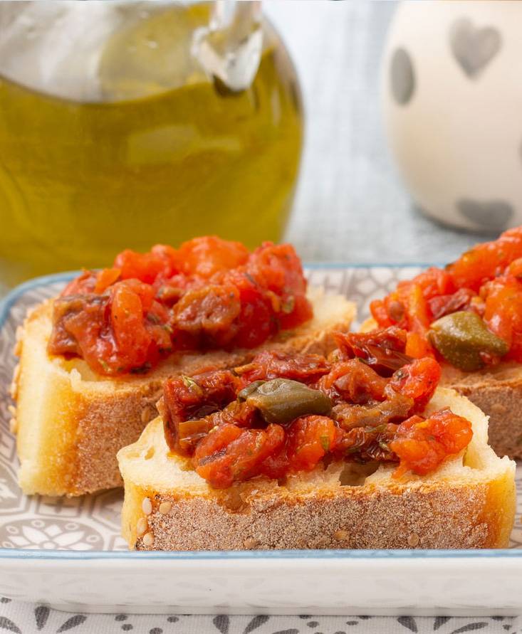 Crostini alla mediterranea