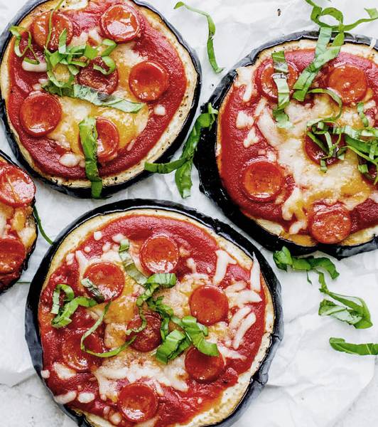 Eggplant Pizza