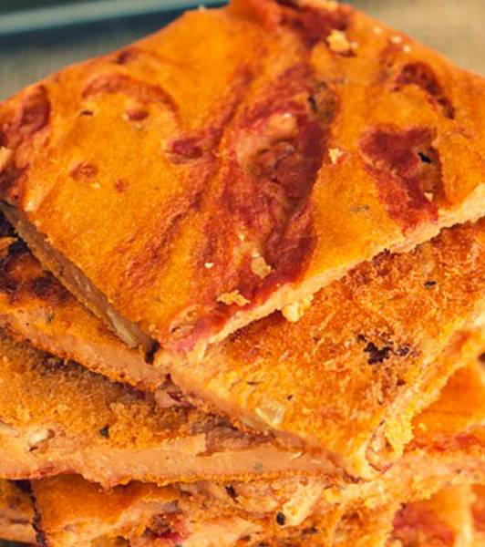 Farinata al pomodoro