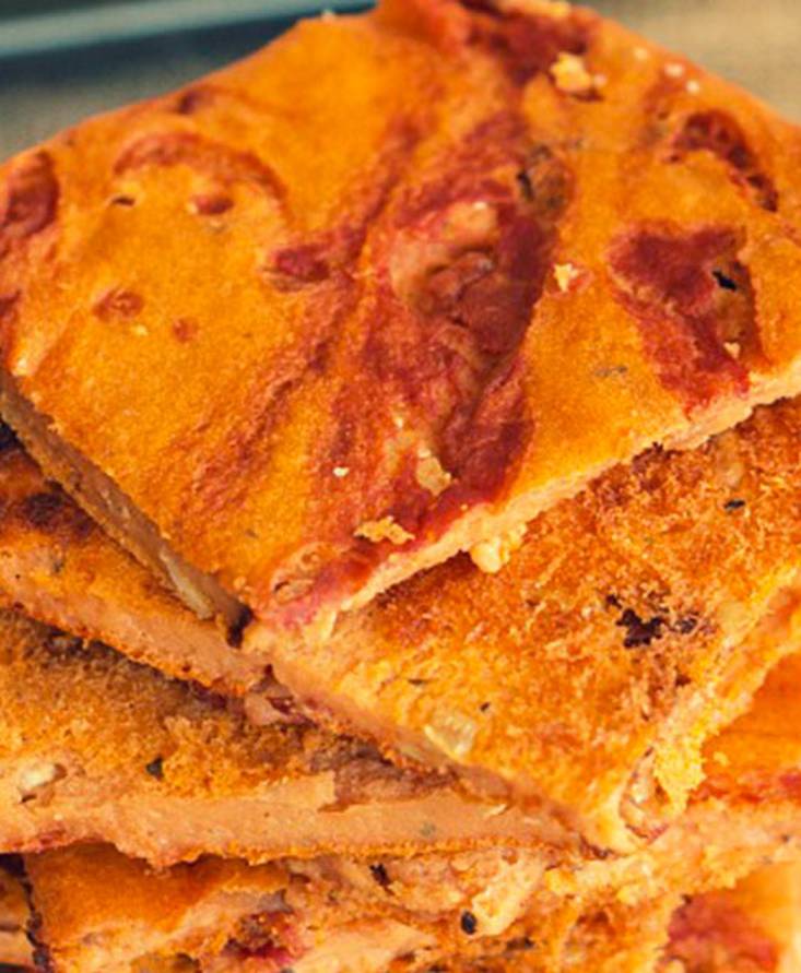 Farinata al pomodoro