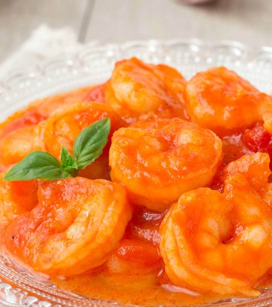 Gamberetti al pomodoro