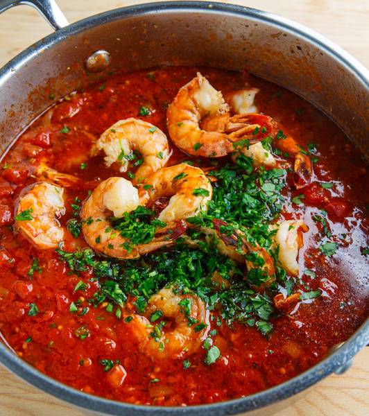 Spicy Garlic Shrimp Pasta