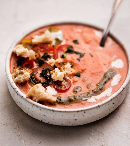 Easy Tomato Gazpacho