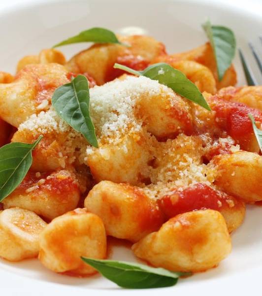Gnocchetti con patate e poc'altro