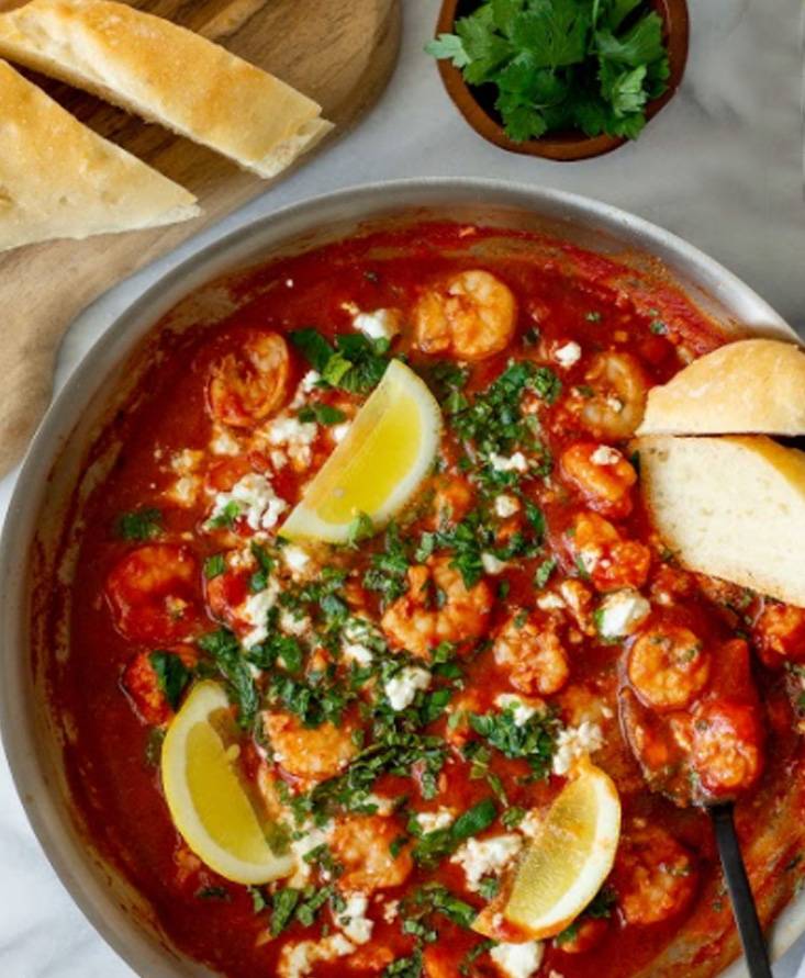 Greek Shrimp with Tomato Sauce