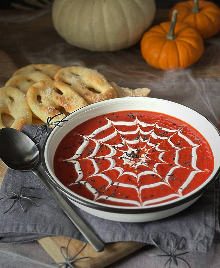 Halloween Tomato Soup