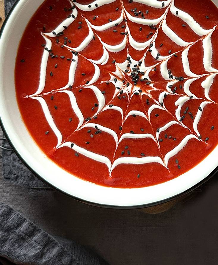 Halloween Tomato Soup