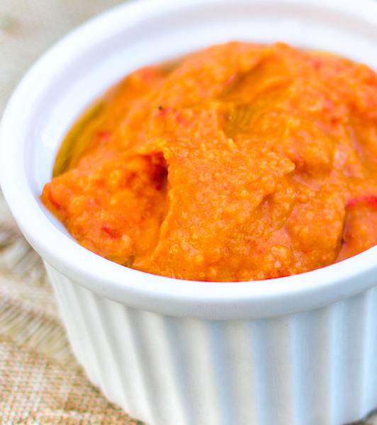 Hummus al pomodoro