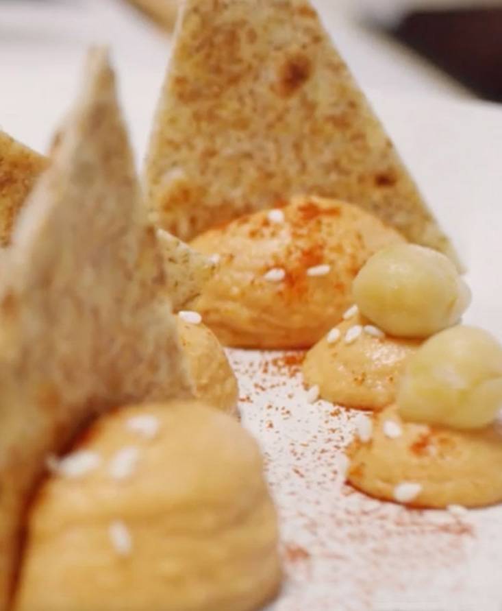 Humus di ceci al pomodoro