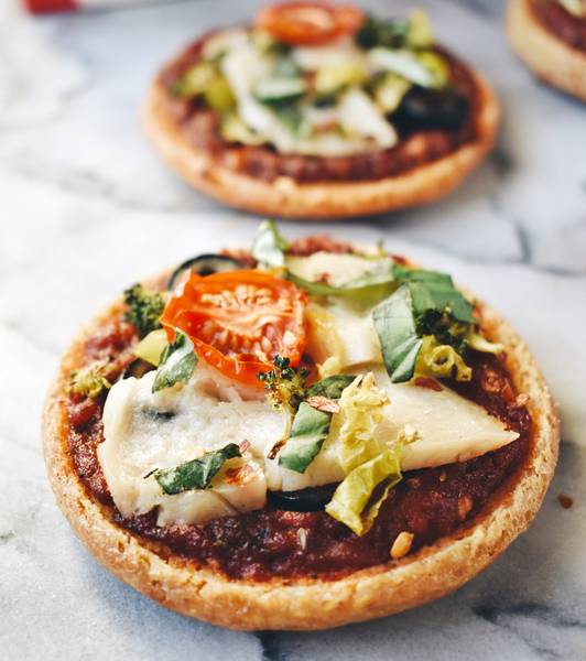 Individual Mini Pizzas