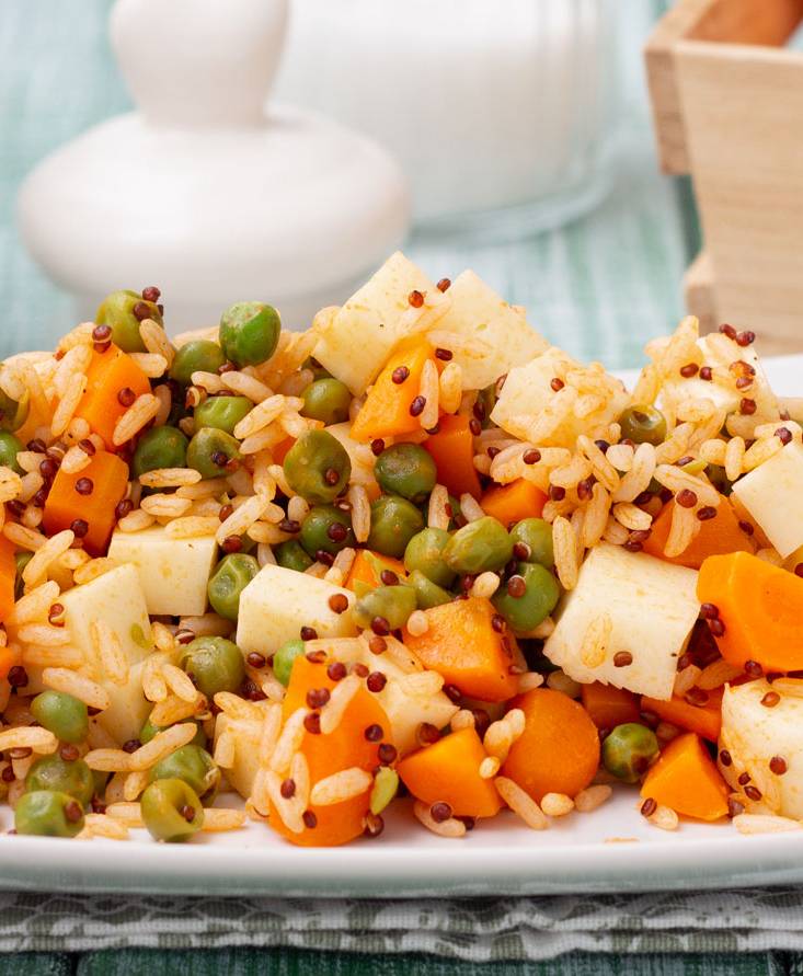 Insalata di riso e quinoa